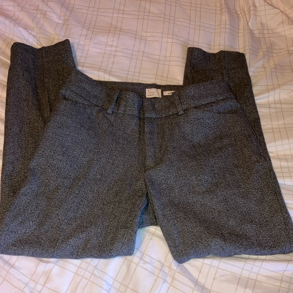 a new day Gray Straight-Leg Trousers
